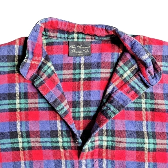 Vermont Flannel Company Flannel Shirt X Small - Picture 3 of 5